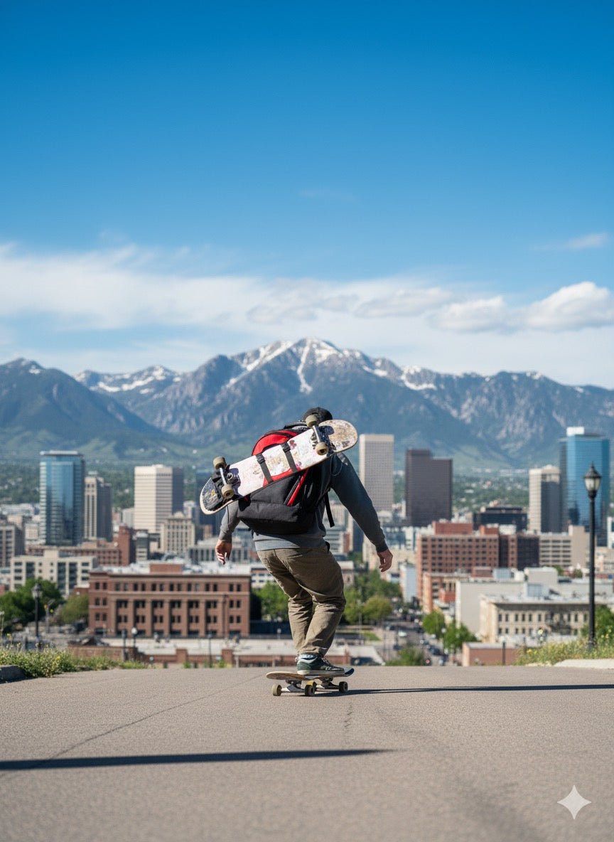 Skateboard Backpack - TailTug Skateboard Backpacks