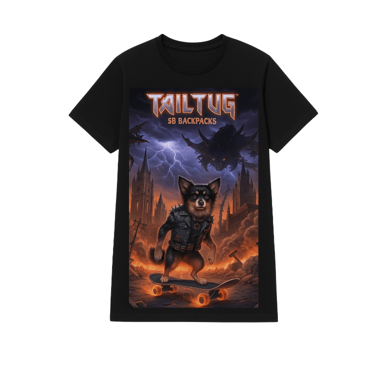 TTSB Packs T Shirt / Maiden - TailTug Skateboard Backpacks